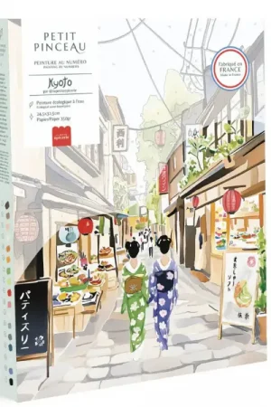 Coffret peinture au numéro - Petit Pinceau Kyoto par La Petite Epicerie Offre Spéciale