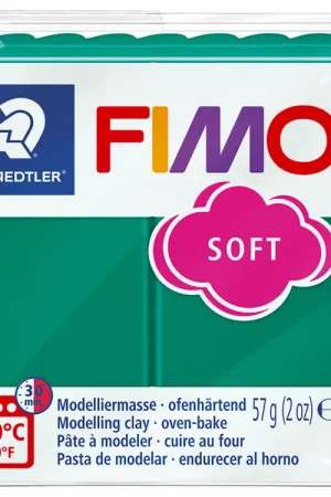 Pâte Fimo Soft Vert Emeraude 56 Promotion Saisonnière