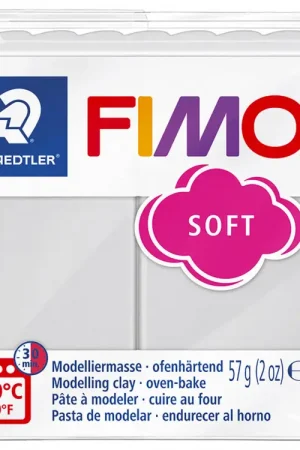 Pâte Fimo Soft Gris dauphin 80 Super Prix