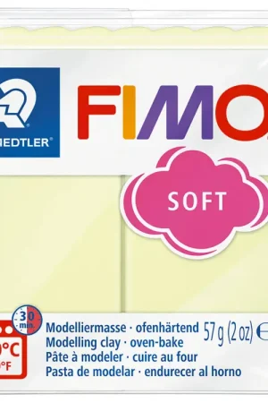 Pâte Fimo SOFT Vanille 105 Prix Cassé