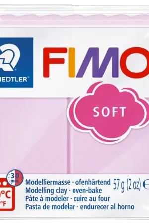 Pâte Fimo SOFT Pastel Rose 205 Affaire À Saisir