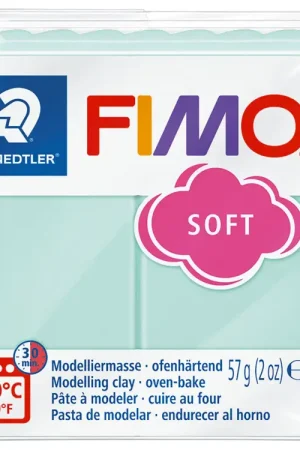 Seulement Aujourd'hui Pâte Fimo SOFT vert menthe Pastel 505