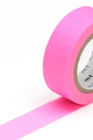 Commander Vite Masking tape uni - Rose Fluo