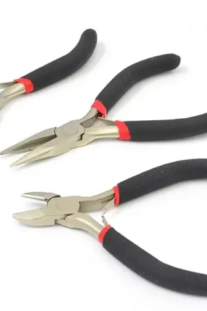 Satisfait Ou Remboursé Lot de 3 pinces - coupante - plate et ronde