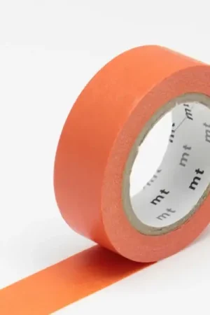 Masking tape uni - orange Bon Plan