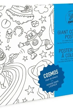 Haute Qualité Poster géant en papier à colorier - COSMOS - OMY