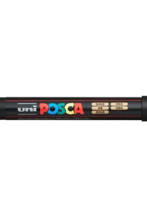 Prix Cassé Marqueur posca - pointe fine 1,5 mm - Doré - PC3M