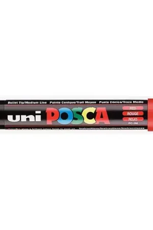 Marqueur posca - pointe moyenne 2,5 mm - Rouge - PC5M Acheter Direct