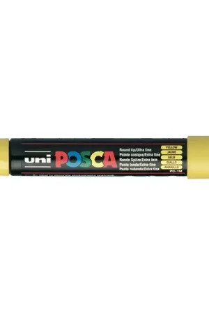 Marqueur posca - pointe extra-fine 0,7 mm - Jaune - PC1M Expédition Rapide