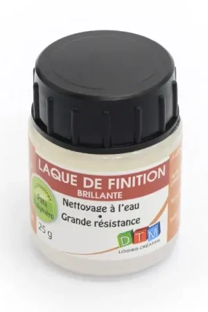 Laque de finition BRILLANTE pour pâte polymère - 25g Prix Promo