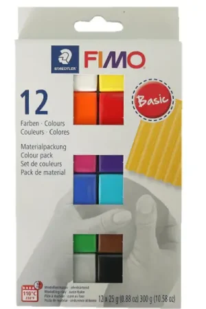 Jusqu'à Épuisement Des Stocks Coffret 12 demi-pains de pâte FIMO SOFT