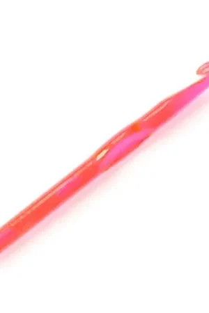 Crochet fluo 10 mm - Plastique Solde