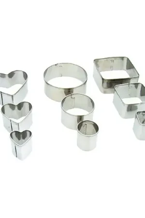 15 emportes-pièces assortis Nouvelle Collection