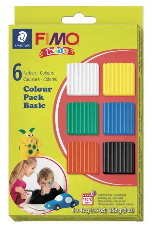 Commander Maintenant 6 fimo kids - couleurs primaires