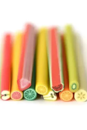 Petit Prix Lot 10 canes & lame - Fruits