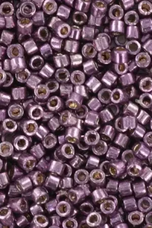 Miyuki Delicas 11/0 -Duracoat galvanized eggplant 1850 Bon Marché