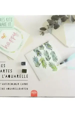 Prix Bas Kit MKMI - Mes cartes à l'aquarelle - DIY