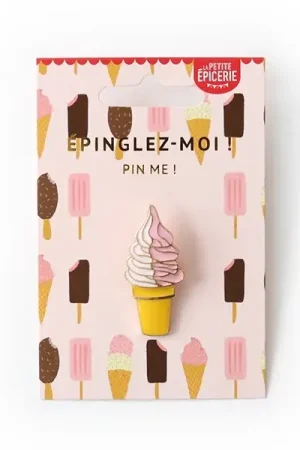 Pin's émaillé glace à l'italienne Offre Exclusive