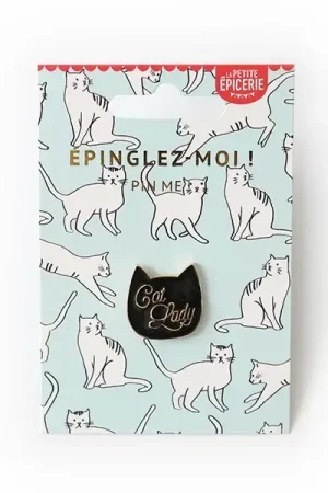 Pin's émaillé Cat Lady Promotion Saisonnière