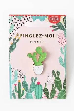 Top Vente Pin's émaillé cactus
