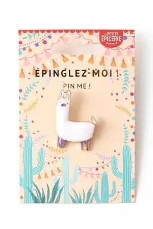 Pin's émaillé lama Prix Choc