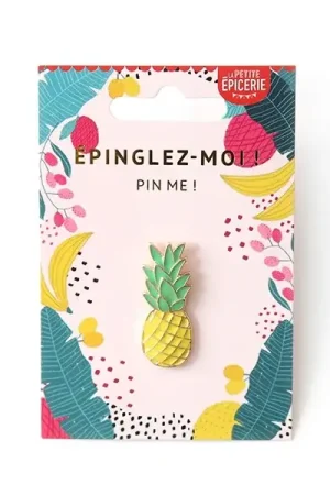 Commander Maintenant Pin's émaillé ananas