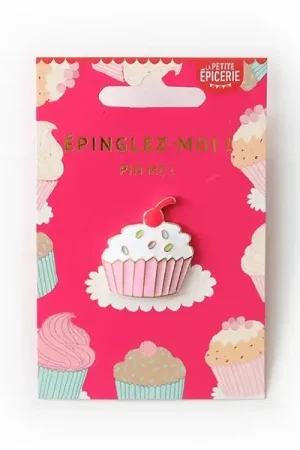 Pin's émaillé cupcake Quantité Limitée