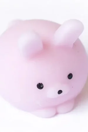 Mini squishy lapin rose mignon - anti-stress Acheter En Ligne