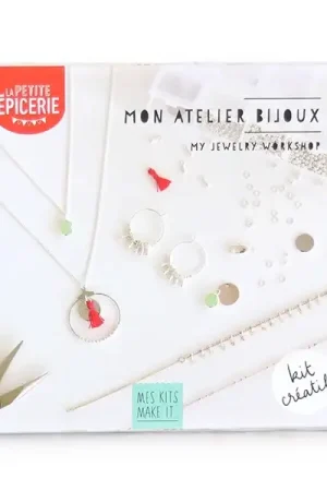 Kit MKMI - mon atelier bijoux - argenté Paiement Sécurisé