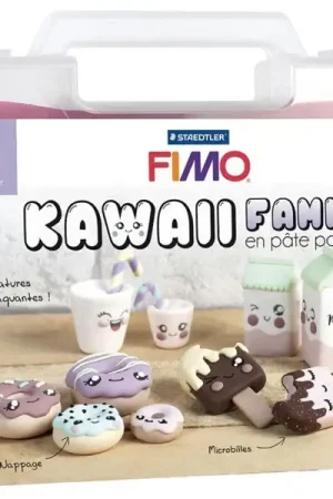 Mallette Fimo - Kawaii Donuts family Bon Plan