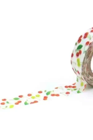 Masking tape motif - Cerises Satisfait Ou Remboursé