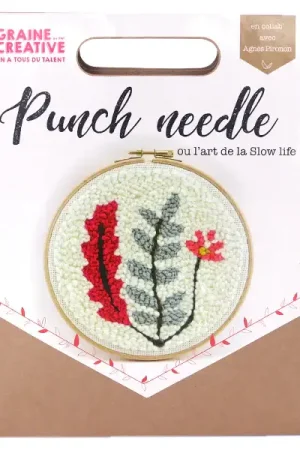 Super Prix Kit punch needle - Végétal