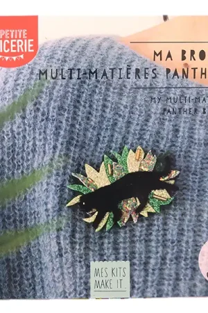 Haute Qualité Kit MKMI - Ma broche multi-matières panthère