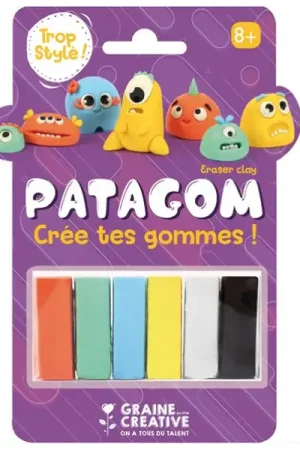 Vente Flash Patagom - blister de 6 pains Monstres