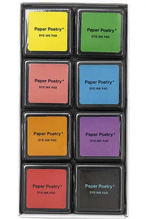 Kit de 8 encreurs Essential - Paper Poetry Vente Directe
