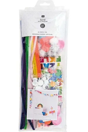 Prix Bas Set de bricolage arc en ciel - Rico Design