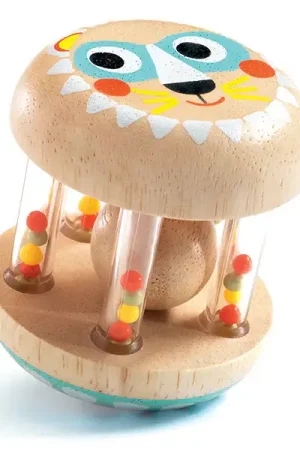 Satisfait Ou Remboursé Petit hochet lion à secouer