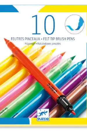 Commander Vite 10 feutres pinceaux - Pop