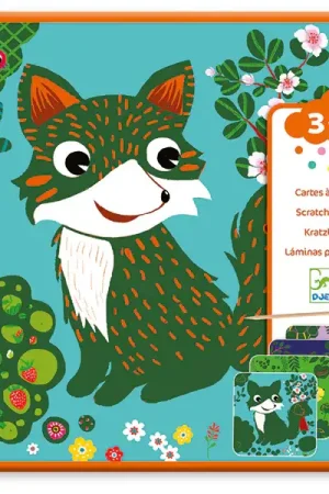 Cartes à gratter - Petites bêtes Bon Marché