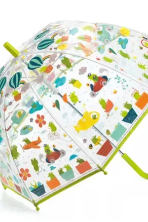 Promotion Saisonnière Petit parapluie pour enfant - Grenouillettes