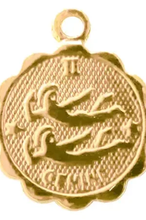 Médaille astro OR FIN - Gémeaux Bon Plan