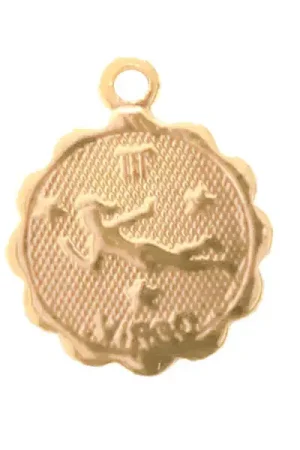 Médaille astro OR FIN - Vierge Dernière Chance