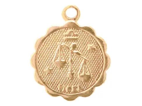 Médaille astro OR FIN - Balance Prix Choc