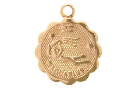 Produit De Marque Médaille astro OR FIN - Verseau