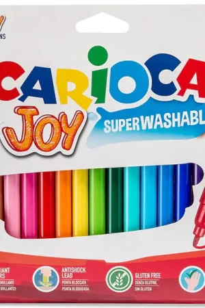 Pochette de 18 feutres ultra lavables - Carioca Joy Commande En Gros