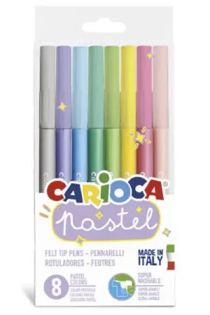 Offre Du Jour Set de 8 feutres pastel - Carioca
