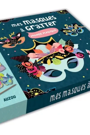 Coffret mes masques à gratter Prix Promo