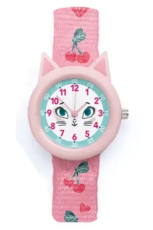 Montre pour enfant - Chat Livraison Express