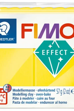 Pâte Fimo effect Néon 57gr Jaune 101 Remise