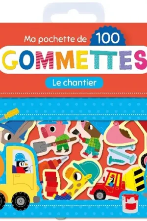 Usine Directe Pochette de 100 gommettes - Le chantier